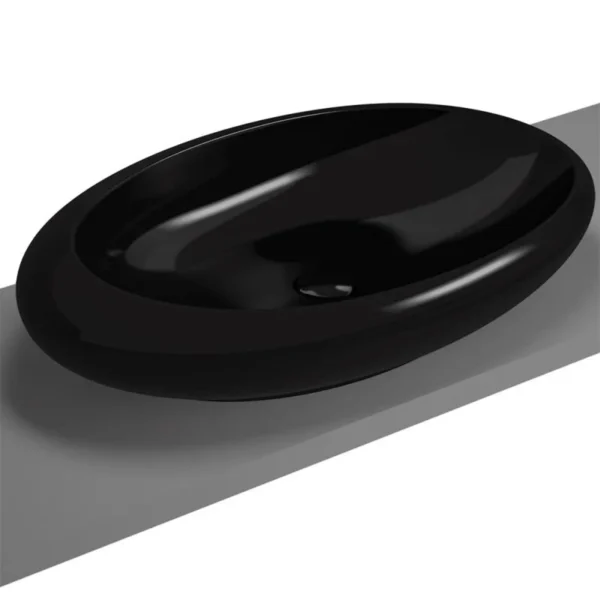 Vitra İstanbul 85 cm Siyah Çanak Lavabo