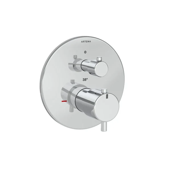 Vitra Aquaheat Ankastre Termostatik Duş Bataryası (V-Box, Sıva Üstü Grubu)