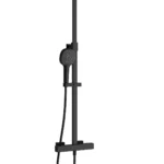 Vitra AquaHeat Bliss S 230 Duş Sistemi Mat Siyah