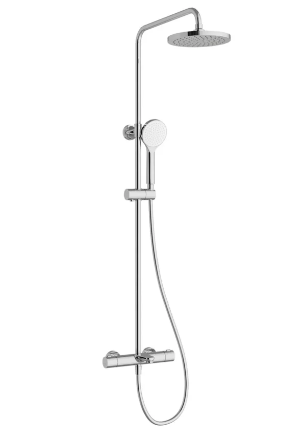 Vitra Aquaheat Joy Round 200 Banyo Bataryalı Duş Sistemi