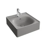 Vitra Equal 43 cm Mat Taş Gri Çanak Lavabo