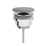 Vitra Equal Yuvarlak Seramik Lavabo Süzgeci (Universal-Sabit) Mat Taş Gri