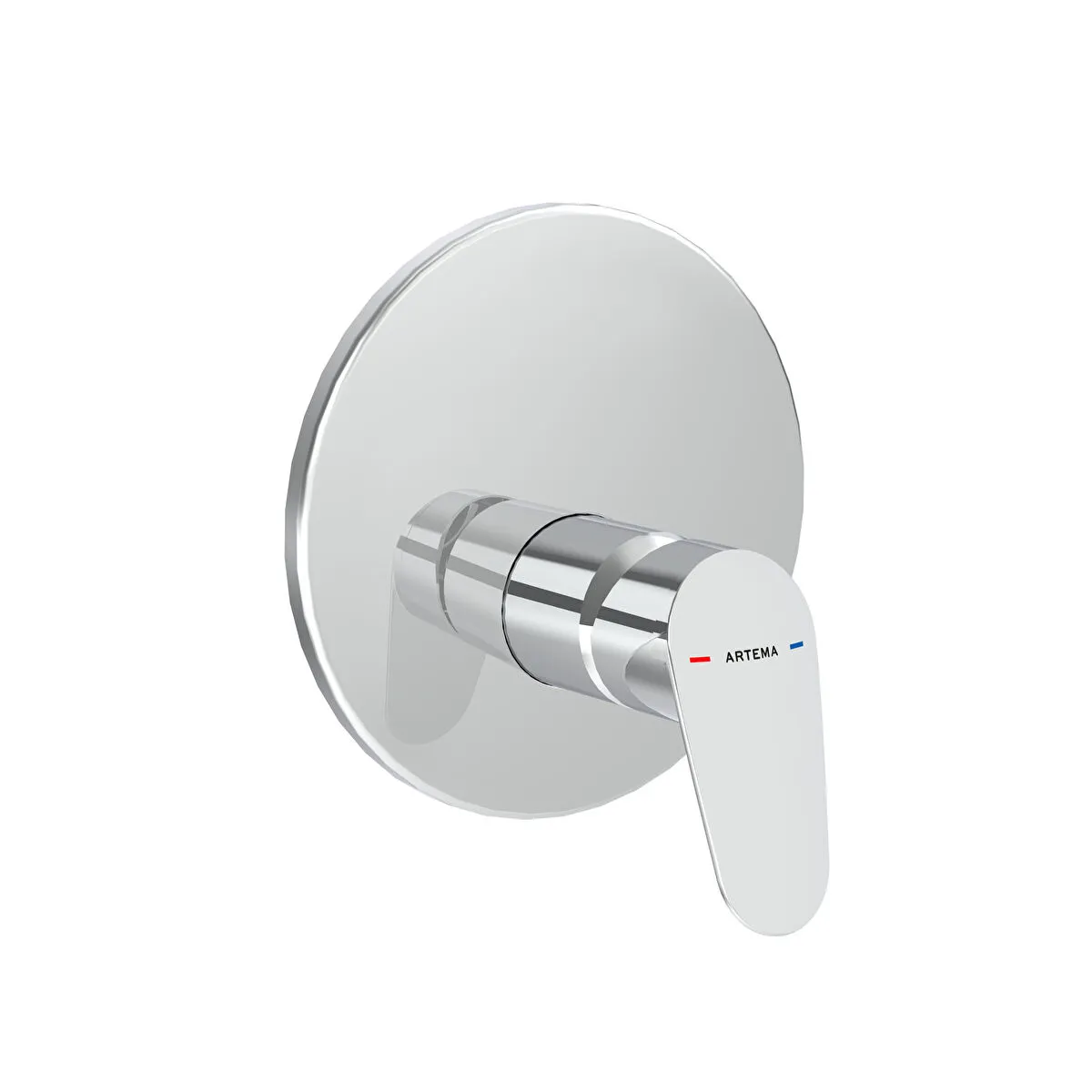 Vitra Flow Round Ankastre Duş Bataryası, V-box Sıva Üstü Grubu Vitra Flow Round Ankastre Duş Bataryası, V-box Sıva Üstü Grubu