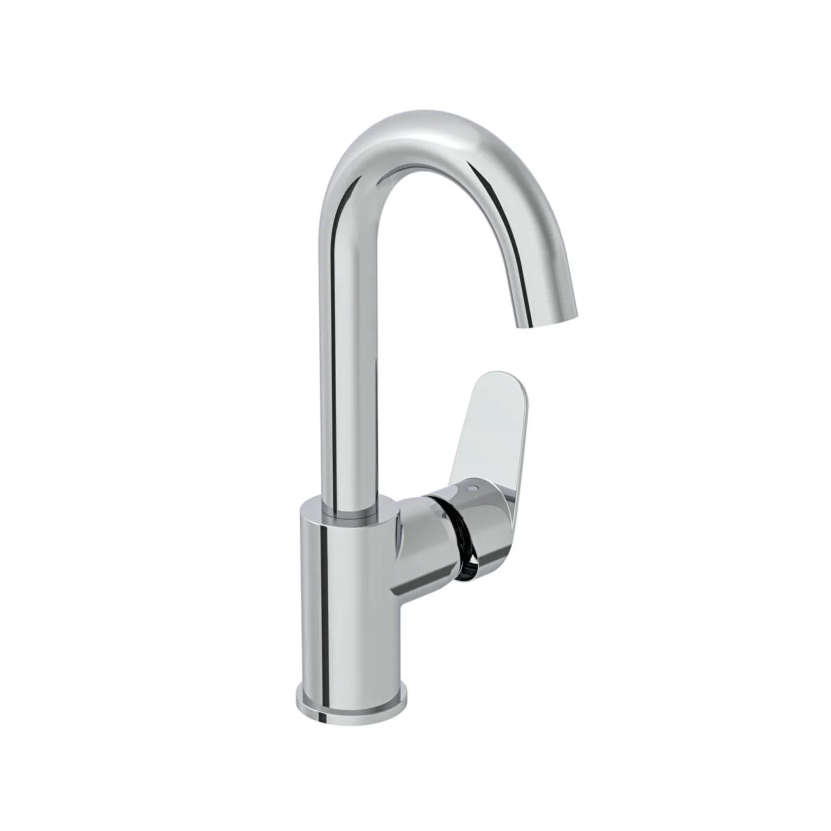 Vitra Flow Round Döner Borulu Lavabo Bataryası Vitra Flow Round Döner Borulu Lavabo Bataryası