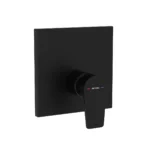 Vitra Flow Square Ankastre Mekanik Duş Bataryası Mat Siyah (V-Box, Sıva Üstü Grubu)