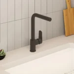 Vitra Flow Square Eviye Bataryası Mat Siyah