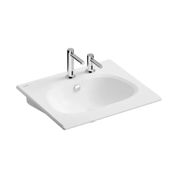 Vitra Frame 65 cm Beyaz Etajerli Lavabo