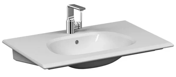 Vitra Frame Etajerli Lavabo 85x54 cm Clean Beyaz