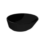 Vitra Geo 38 cm Siyah Çanak Lavabo