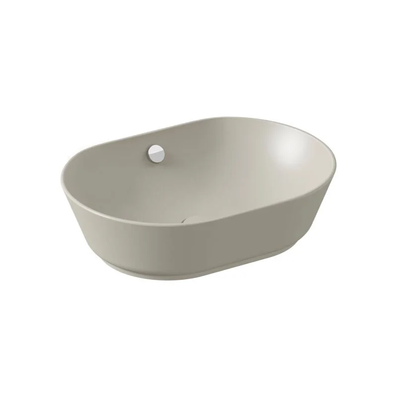 Vitra Geo 55 cm Mat Bej Çanak Lavabo