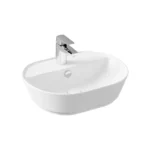 Vitra Geo 55 cm Mat Beyaz Çanak Lavabo
