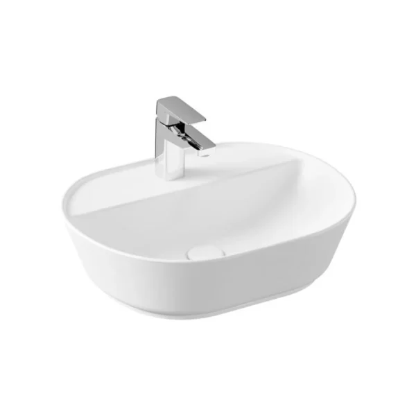 Vitra Geo 55 cm Mat Beyaz Çanak Lavabo
