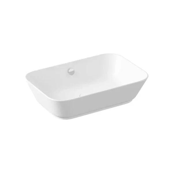 Vitra Geo 60 cm Mat Beyaz Çanak Lavabo