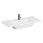 Vitra Integra 100 cm Beyaz Etajerli Lavabo