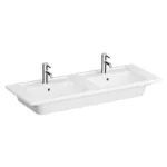 Vitra Integra 120 cm Beyaz Etajerli Lavabo