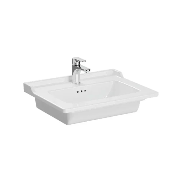 Vitra Integra 60 cm Beyaz Classic Etajerli Lavabo