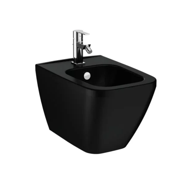 Vitra Integra Square Asma Bide Mat Siyah