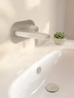Vitra Lavabo Yuvarlak Süzgeci Universal Basmalı, Fırçalı Nikel