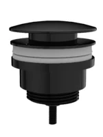 Vitra Lavabo Yuvarlak Süzgeci Universal (basmalı) Parlak Siyah