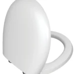 Vitra Memoria Klozet Kapağı Duroplast, Üstten Sıkmalı Yavaş Kapanır, Kolay Sök-Tak, Metal Menteşeli, Mat Beyaz