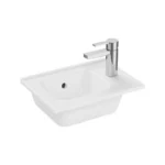 Vitra Mia 40 cm Beyaz Etajerli Lavabo