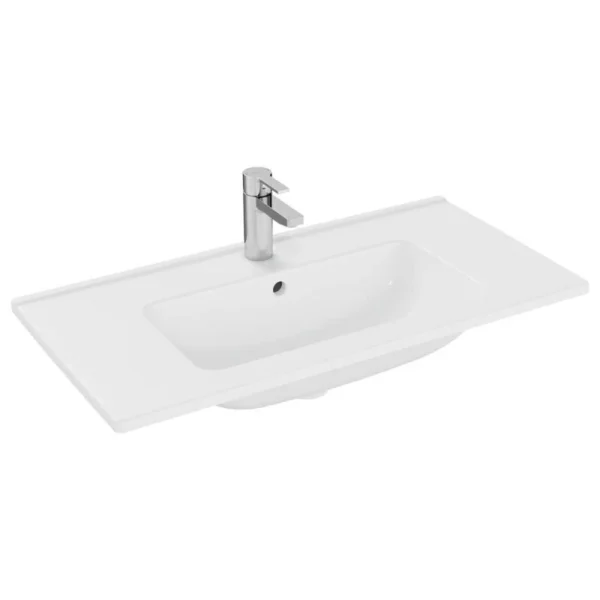 Vitra Mia 80 cm Beyaz Etajerli Lavabo