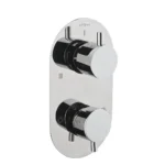 Vitra Minimax S 3 Yollu Ankastre Banyo Bataryası Sıva Üstü Grubu, Krom