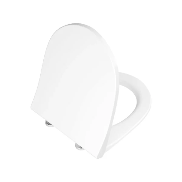 Vitra Nest Klozet Kapağı Slim, Duroplast, Üstten Sıkmalı Yavaş Kapanır, Kolay Sök-Tak, Metal Menteşeli, Beyaz