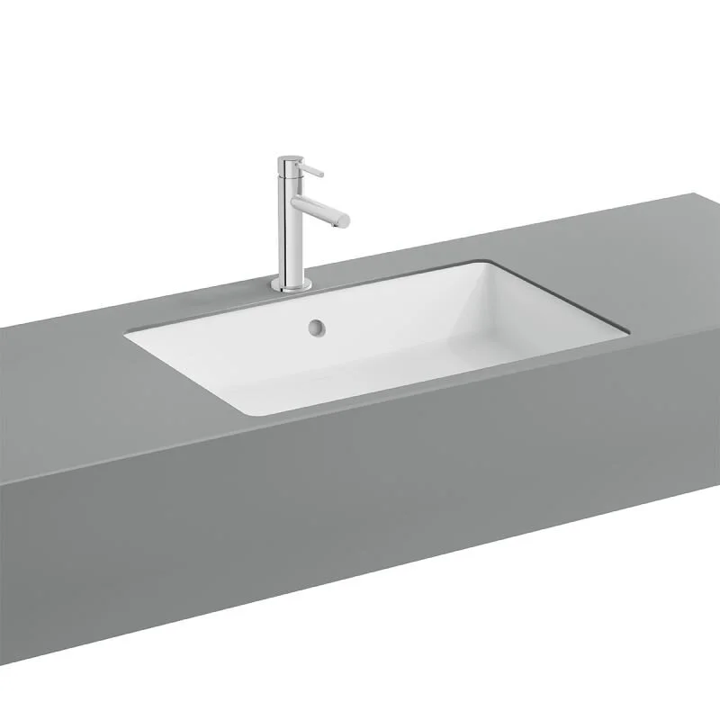 Vitra Nuo 60 cm Beyaz Dikdörtgen Tezgah Altı Lavabo