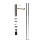 Vitra Origin Lavabo Bataryası Fırçalı Nikel