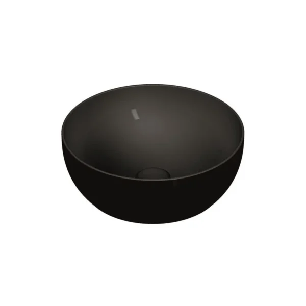 Vitra Outline 40 cm Mat Siyah Çanak Lavabo