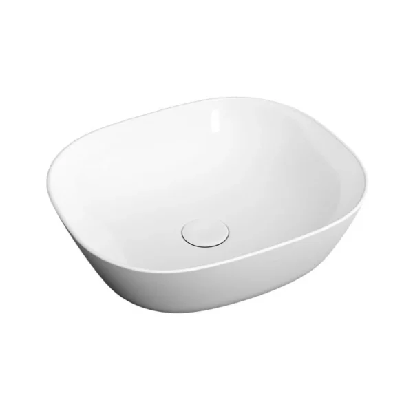 Vitra Plural 45 cm Beyaz Kare Alçak Çanak Lavabo