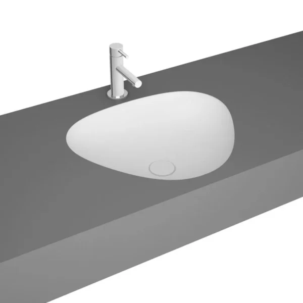 Vitra Plural 47 cm Mat Beyaz Tezgahaltı Lavabo