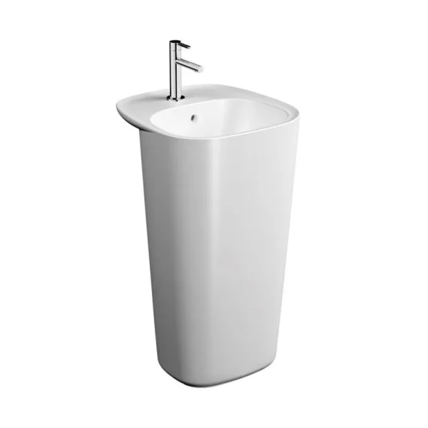 Vitra Plural 50 cm Mat Beyaz Monoblok Lavabo