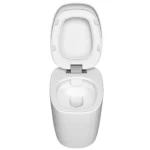 Vitra Plural Klozet Kapağı Duroplast, Üstten Sıkmalı Yavaş Kapanır, Kolay Sök-Tak, Metal Menteşeli, Beyaz