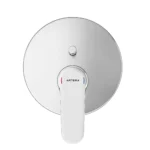 Vitra Root Round Ankastre Banyo Bataryası V-Box Sıva Üstü Grubu, Krom