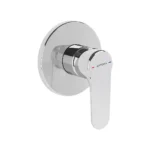 Vitra Root Round Ankastre Duş Bataryası Sıva Üstü Grubu, Krom