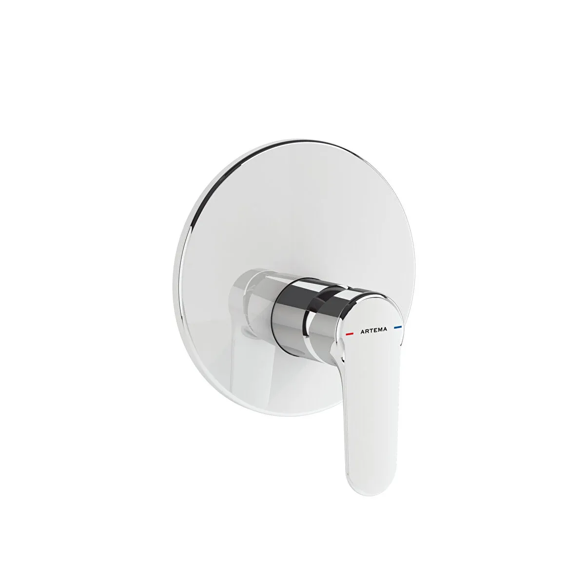 Vitra Root Round Ankastre Duş Bataryası V-Box Sıva Üstü Grubu, Krom Vitra Root Round Ankastre Duş Bataryası V-Box Sıva Üstü Grubu, Krom