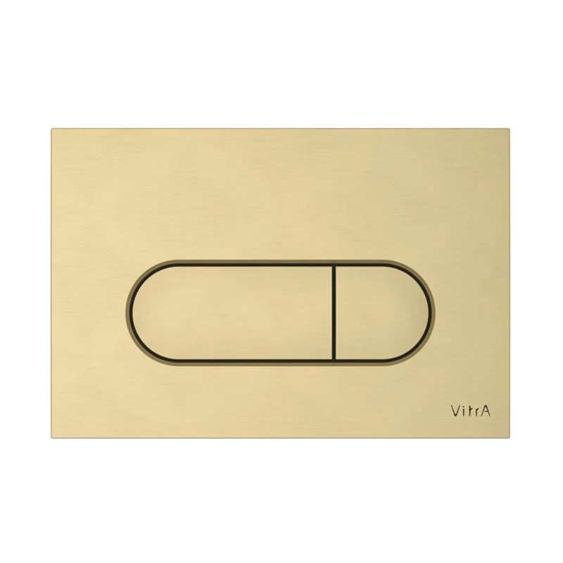 Vitra Root Round Kumanda Paneli, Fırçalı Altın