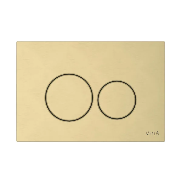 Vitra Root Round Kumanda Paneli Fırçalı Altın