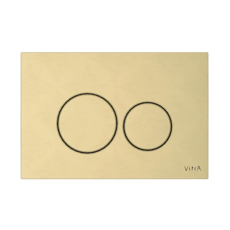 Vitra Root Round Kumanda Paneli Fırçalı Altın