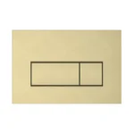 Vitra Root Square Kumanda Paneli Fırçalı Altın