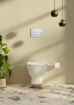 Vitra Root Square Kumanda Paneli Parlak Krom