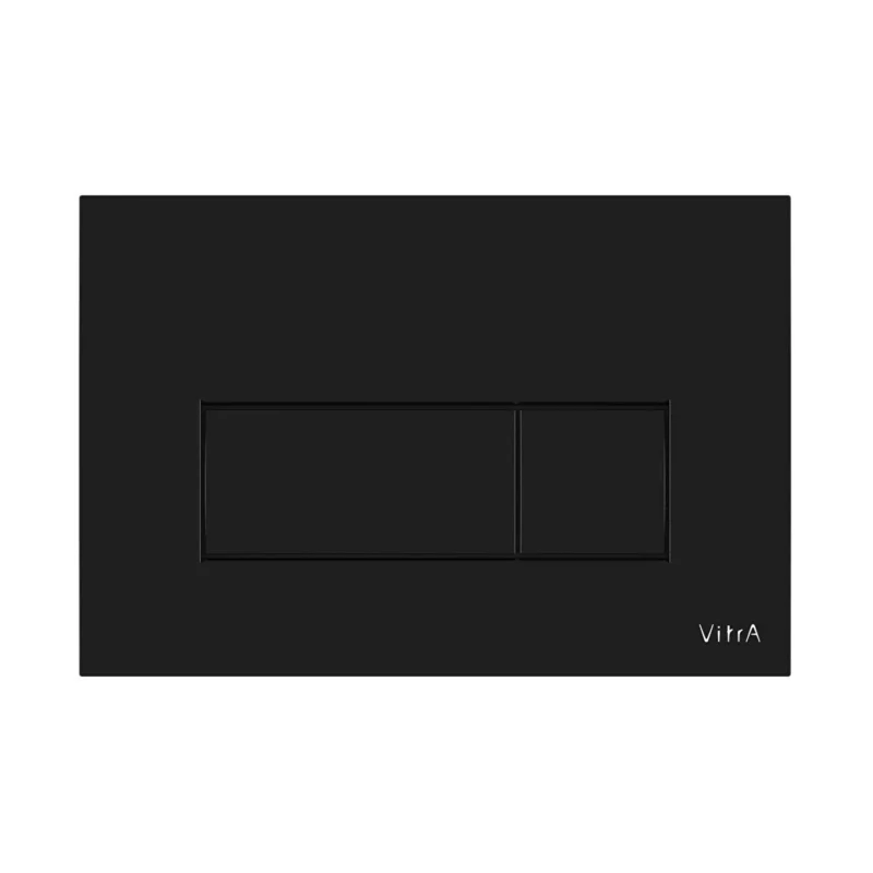 Vitra Root Square Kumanda Paneli Parlak Siyah