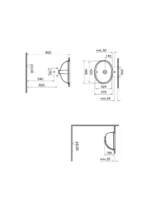 Vitra S20 42 cm Beyaz Tezgah Altı Lavabo