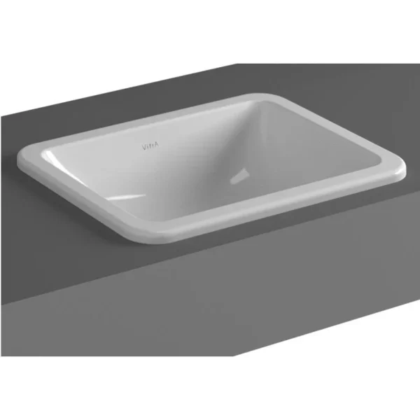 Vitra S20 45 cm Beyaz Tezgahüstü Lavabo