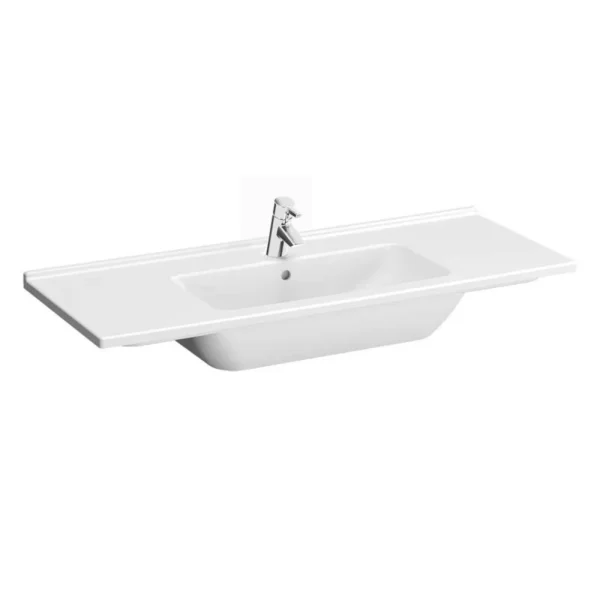 Vitra S50 120 cm Beyaz Etajerli Lavabo