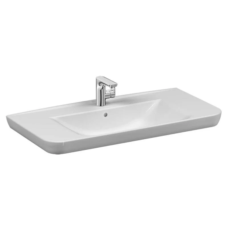 Vitra Sento 100 cm Beyaz Etajerli Lavabo