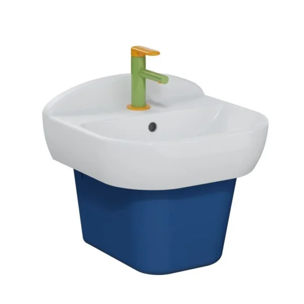 Vitra Sento 45 cm Beyaz Çocuk Standart Lavabo