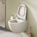 Vitra Sento İnce Klozet Kapağı Duroplast, Yavaş Kapanır, Kolay Sök-Tak, Mat Bej